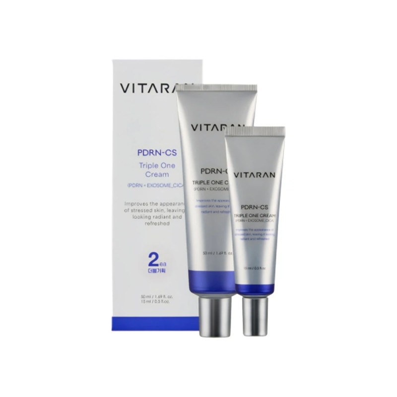 Крем Vitaran PDRN-CS Triple One Cream, регенераційний догляд 3в1