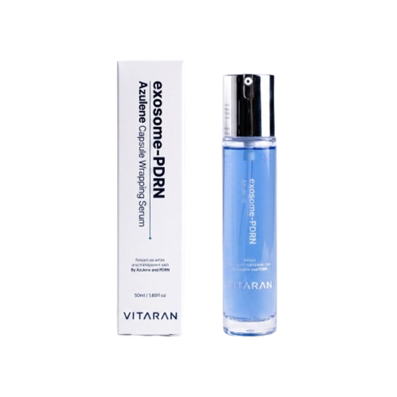 Сироватка Vitaran Exosome-PDRN Azulene Capsule Wrapping Serum, заспокійлива (50 мл)
